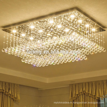 Fancy light of crystal chandelier hanging light indoor